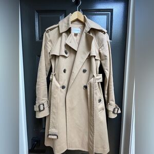 Club Monaco Women’s Trench Coat Jacket XS